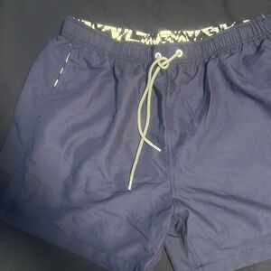 Blue boardies apparel swimming trunks